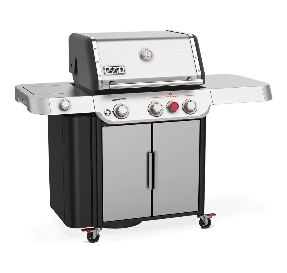 Гриль газовий Weber Genesis S-335 з кришкою з нержавіючої сталі (35400075) - фото 3