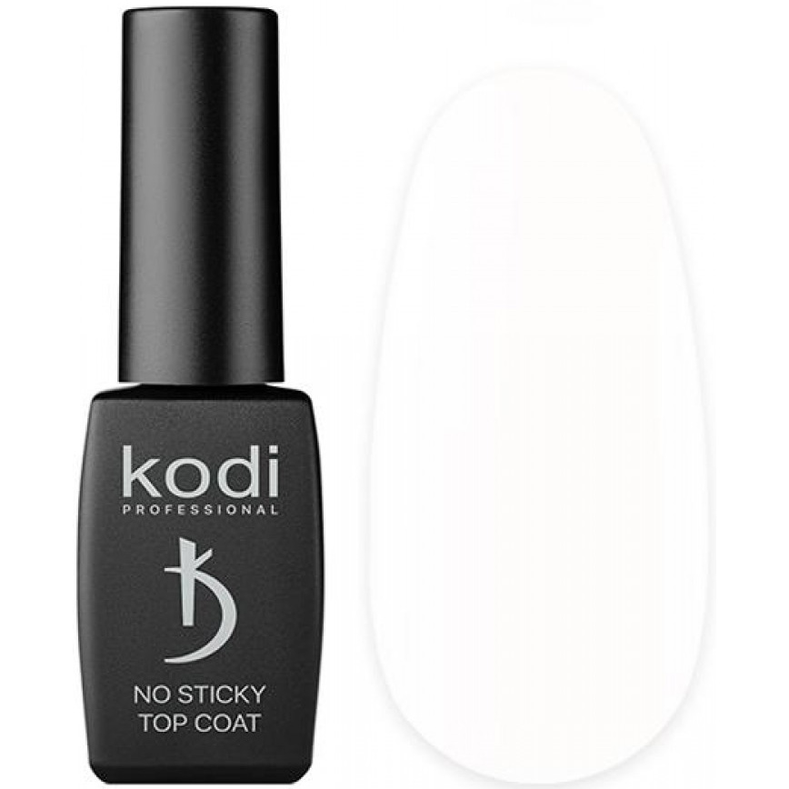 Верхнее покрытие без липкого слоя Kodi Professional No Sticky Top Coat Milky 12 мл - фото 2