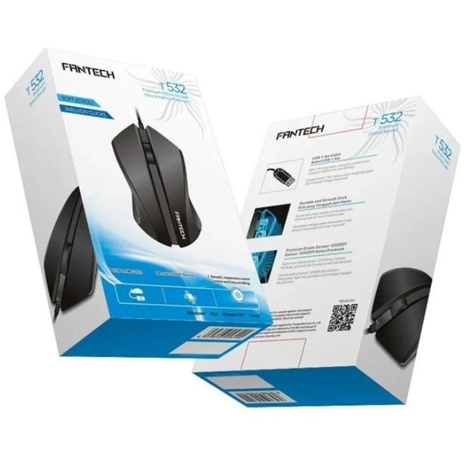 Миша Fantech T533 USB 1200DPI - фото 4