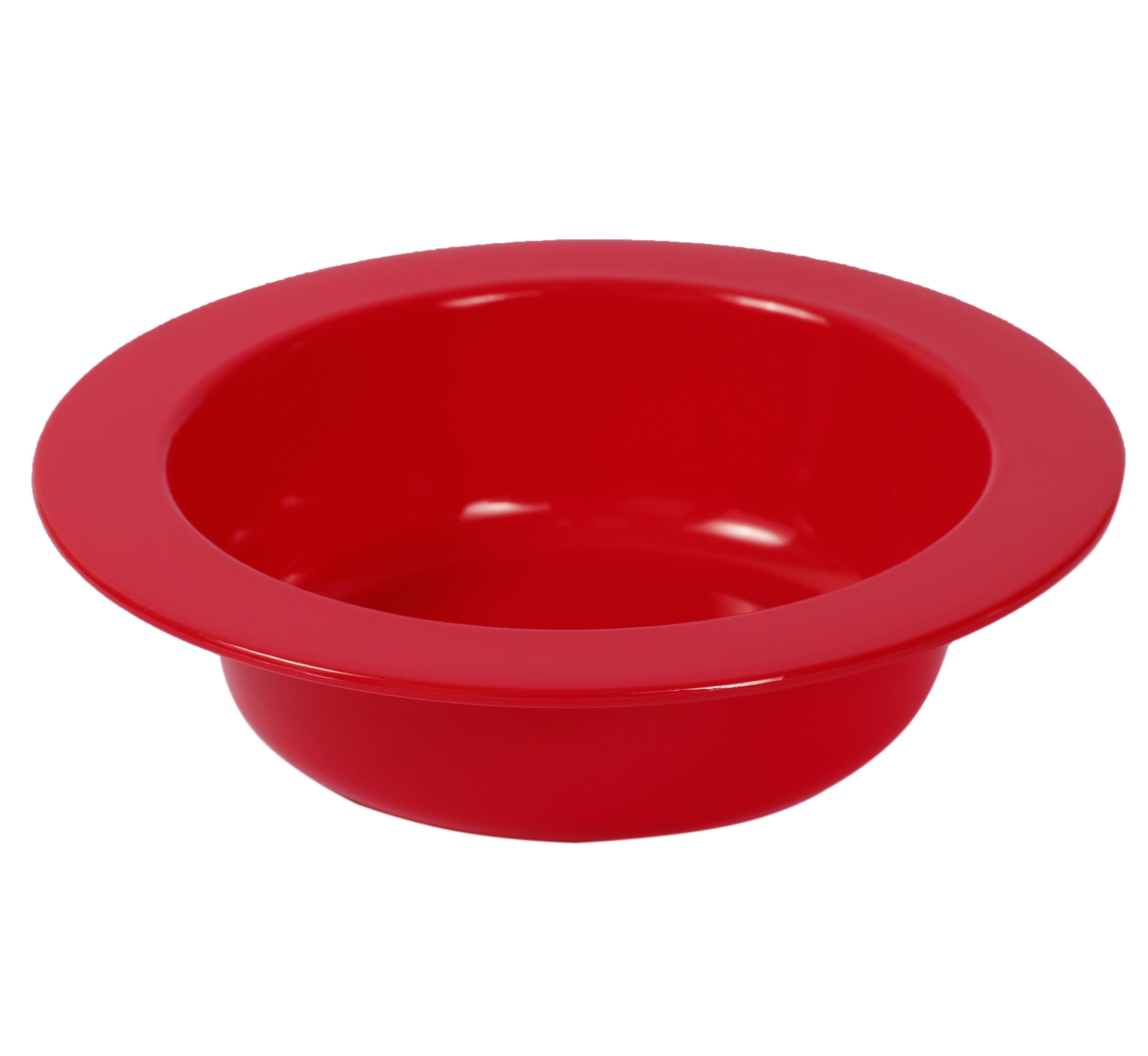 Тарелка глубокая Курносики, красный (7054 чер) - фото 1