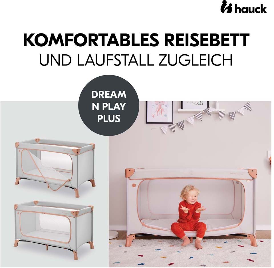 Дитячий манеж Hauck Dream N Play Plus Dusty Cork - фото 5