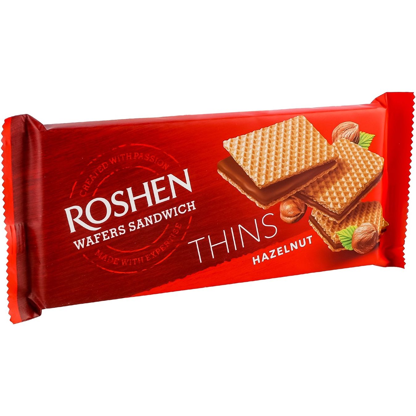 Вафли Roshen Wafers Sandwich Thins Hazelnut 55 г (914649) - фото 3