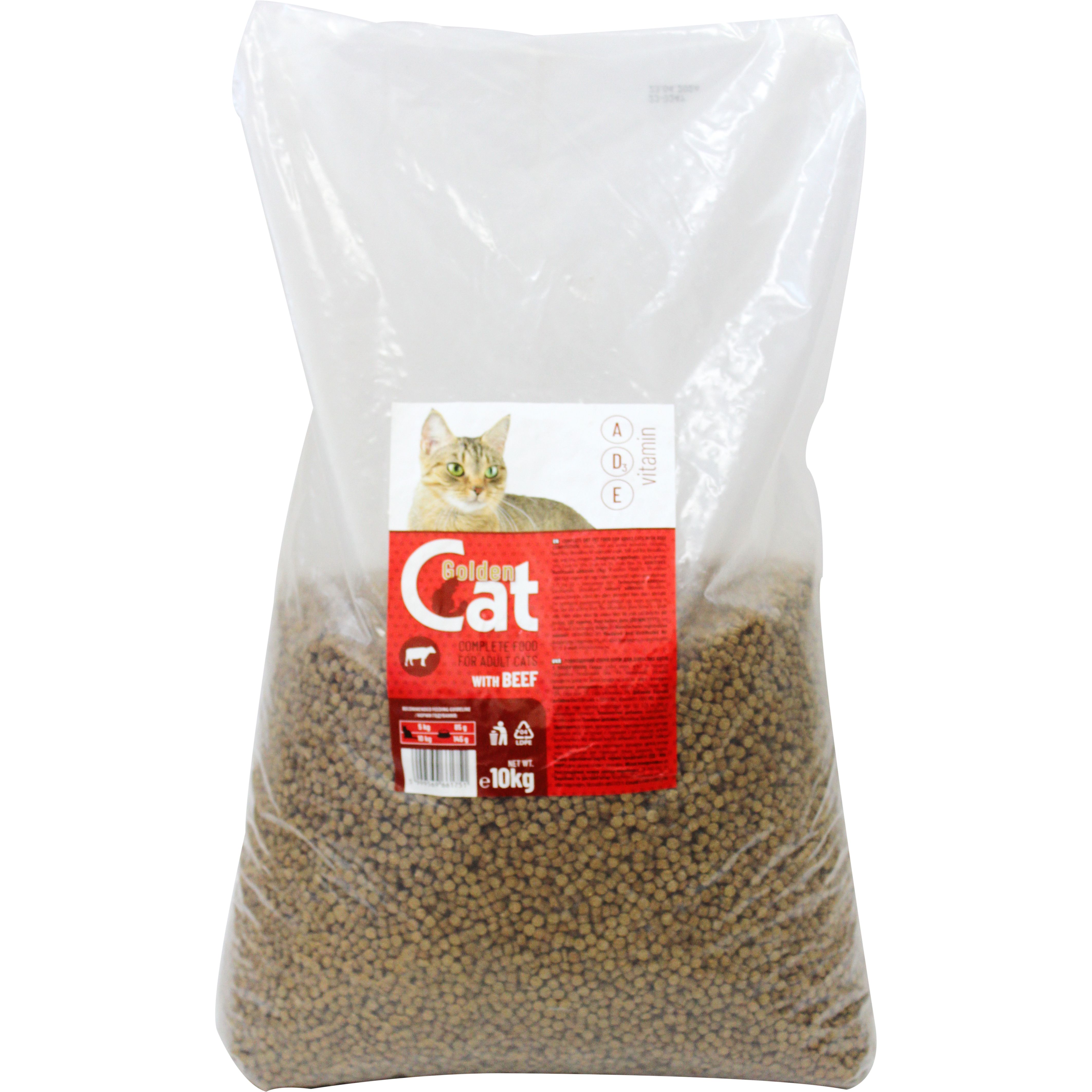 Сухий корм для котів Golden Cat зі смаком яловичини 10 кг - фото 1