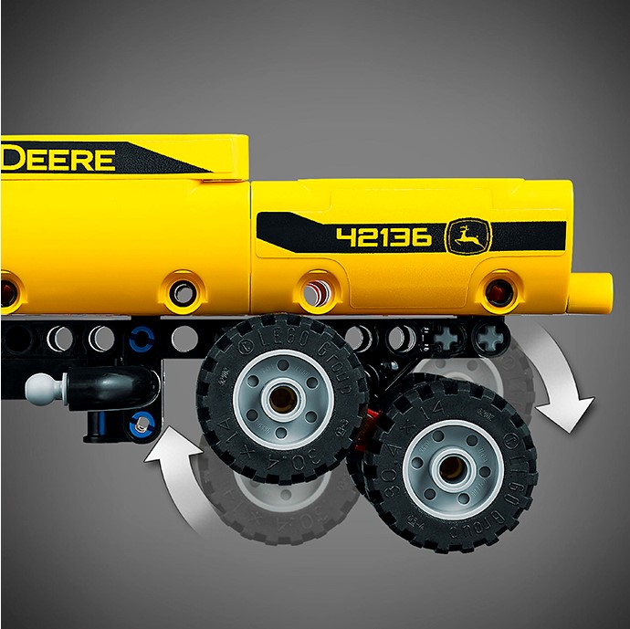 Конструктор LEGO Technic John Deere 9620R 4WD Tractor, 390 деталей (42136) - фото 6