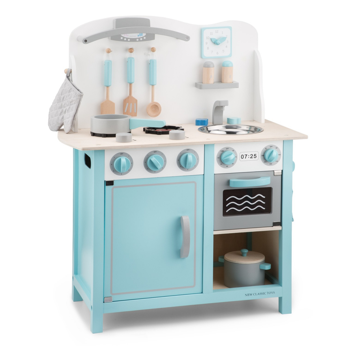 Игровой набор New Classic Toys Кухня Bon Appetit, голубой (11063) - фото 2
