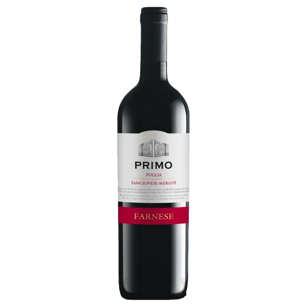 Вино Fantin Farnese Primo Sangiovese-Merlot Puglia, красное, сухое, 12%, 0,75 л (836) - фото 1