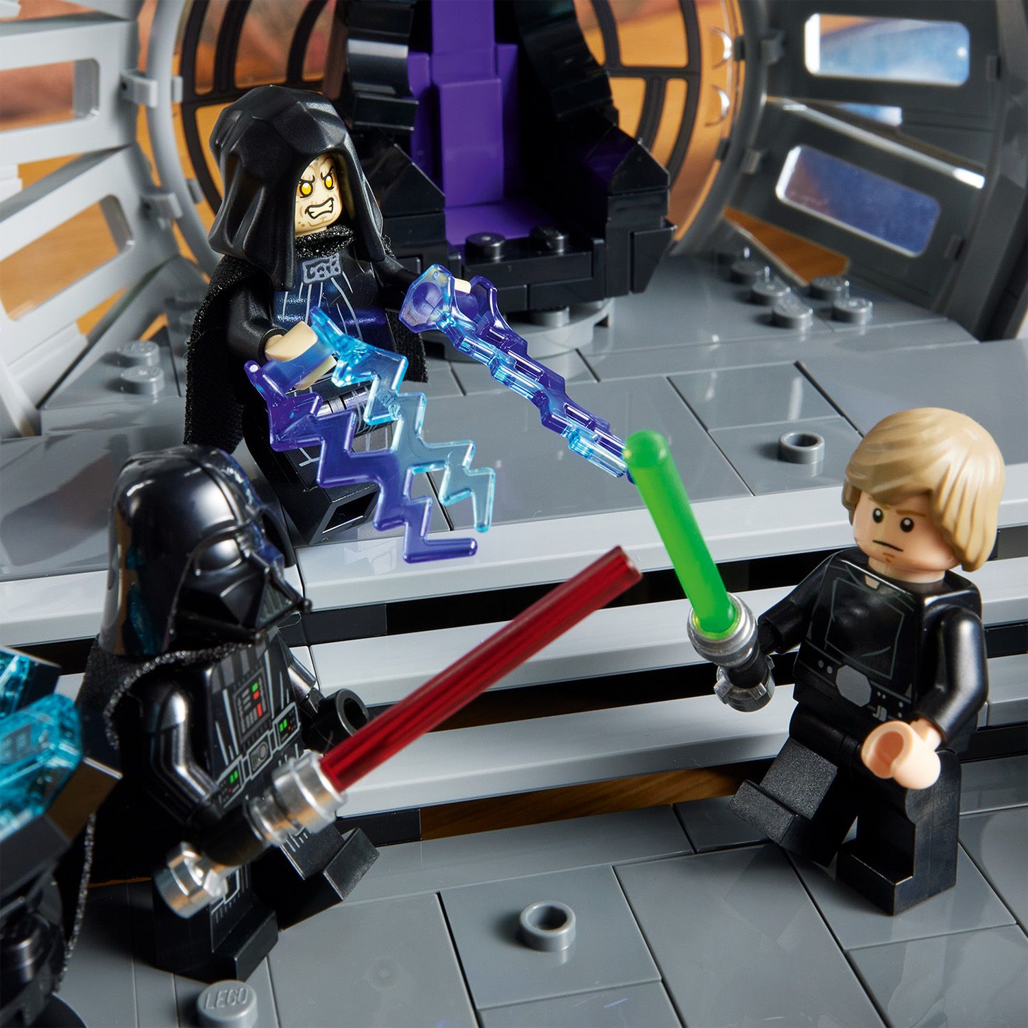 Конструктор LEGO Star Wars Диорама Тронный зал императора 807 деталей (75352) - фото 6