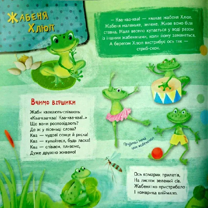 Книжка жабки Кваки. Учуча. Vivat - фото 2