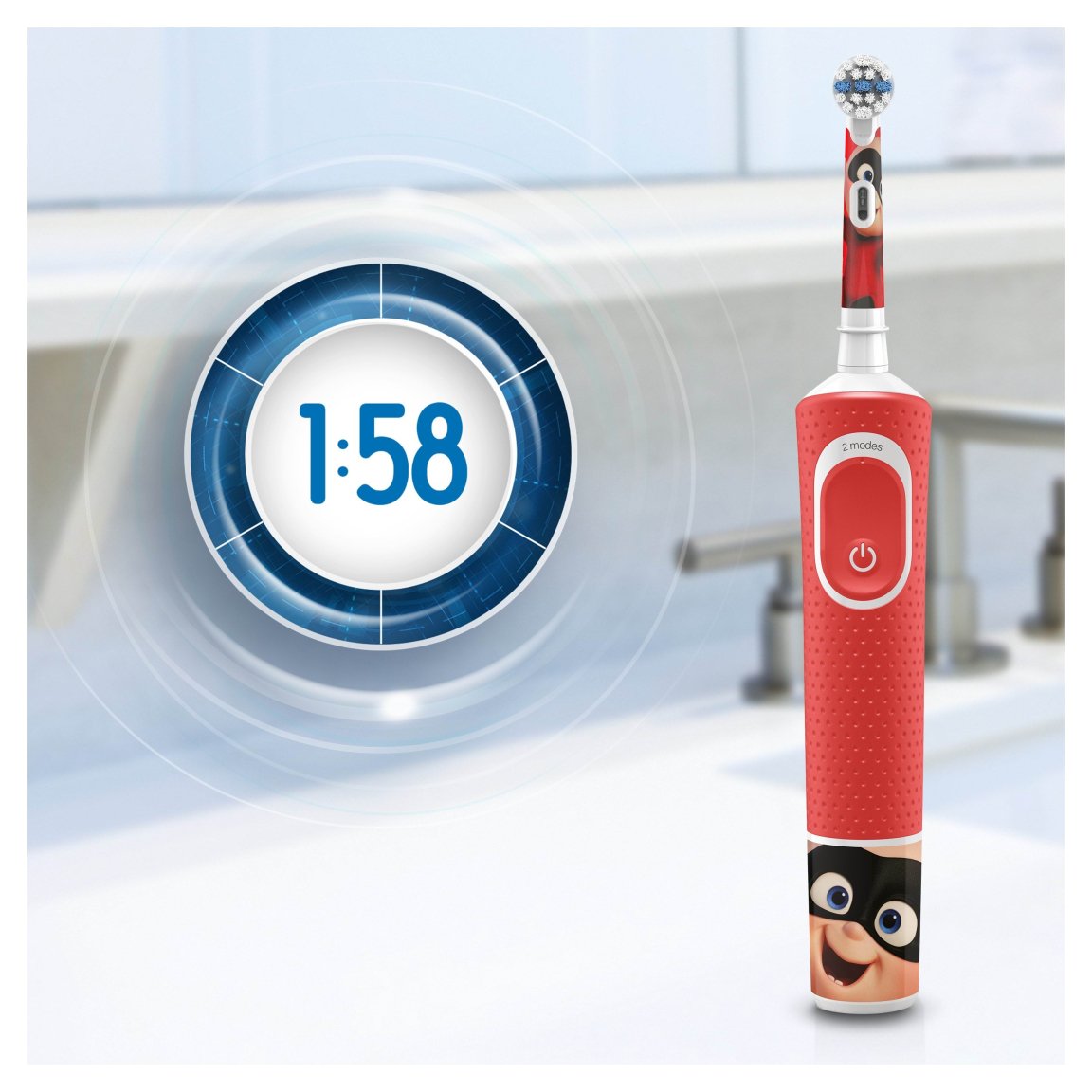 Електрична зубна щітка Oral-B Kids Кращі мультфільми Pixar - фото 5