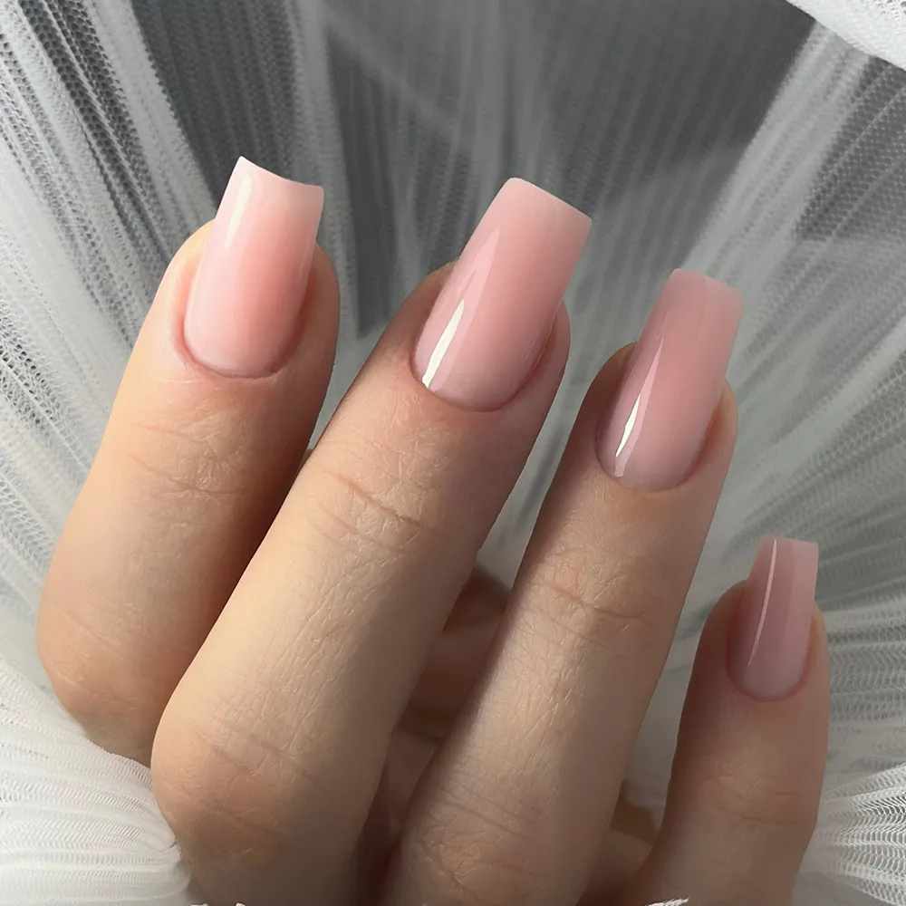 Полігель Joia vegan PolyAcrylatix Gel Peach Nude 15 мл - фото 3