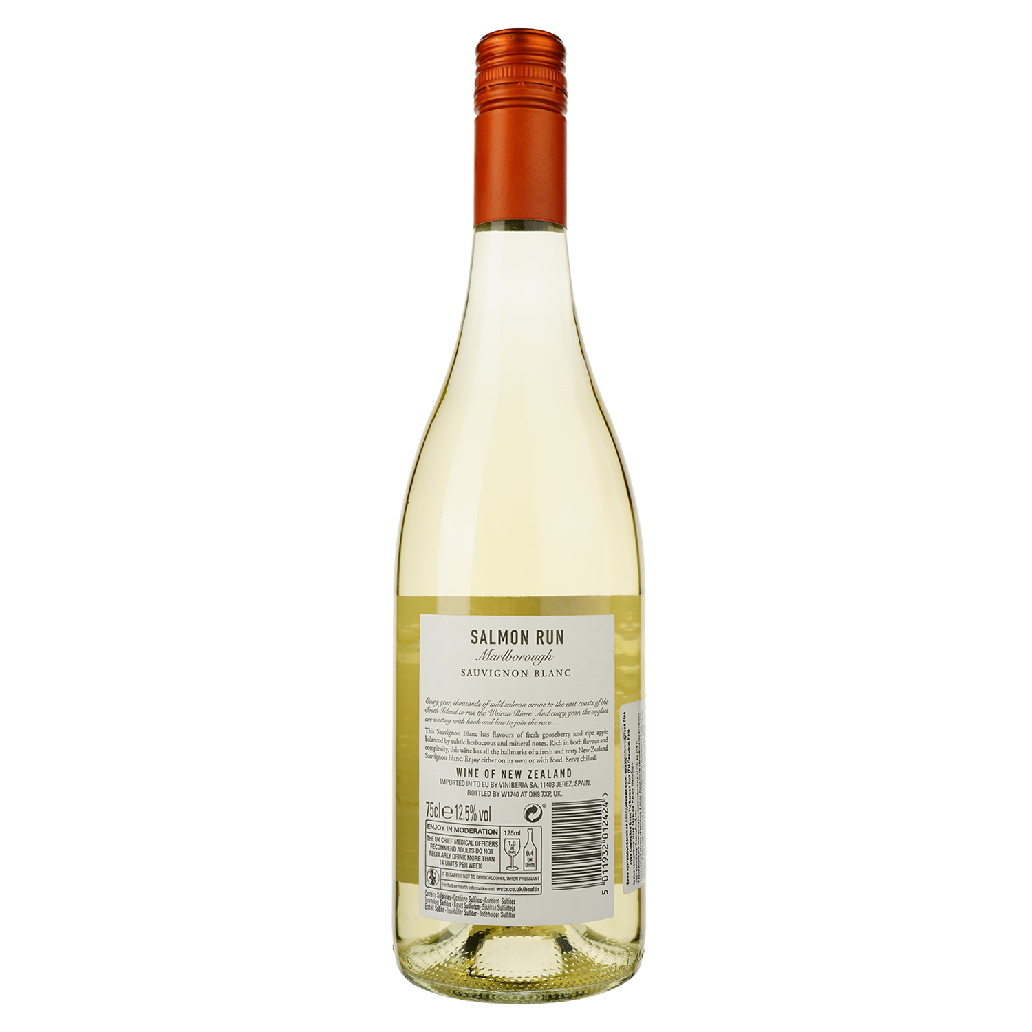 Вино Salmon Run Sauvignon Blanc Marlborough біле сухе 0.75 л купити у