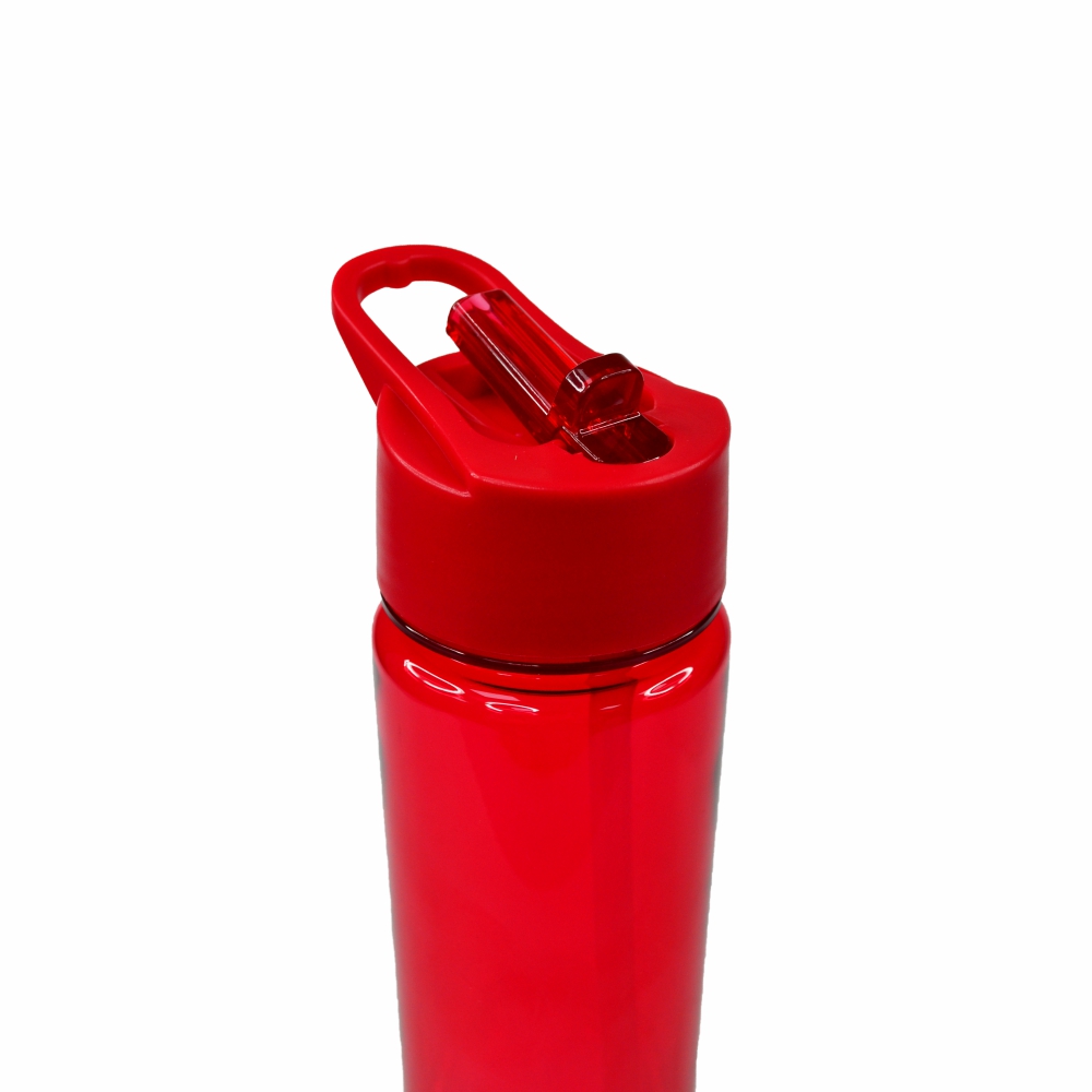 Пляшка для води Bergamo Glassy, 660 мл, червона (20224wb-02) - фото 5