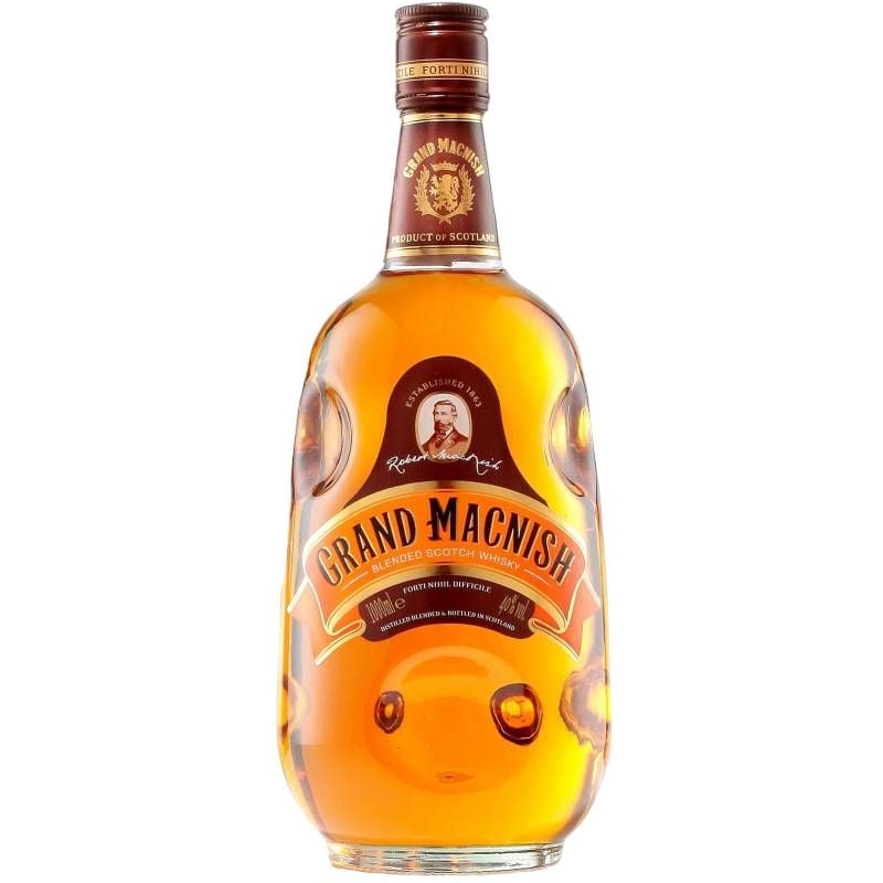 Віскі Grand Macnish Original Blended Scotch Whisky, 40%, 1 л - фото 1