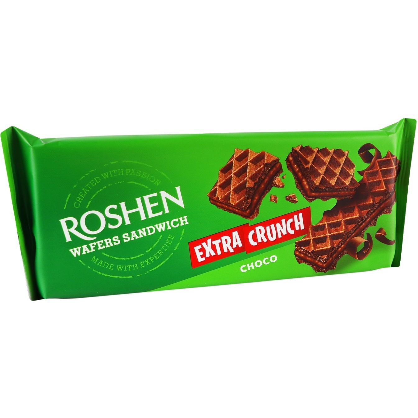 Вафлі Roshen Wafers Sandwich Extra Crunch Choco 142 г (917336) - фото 3