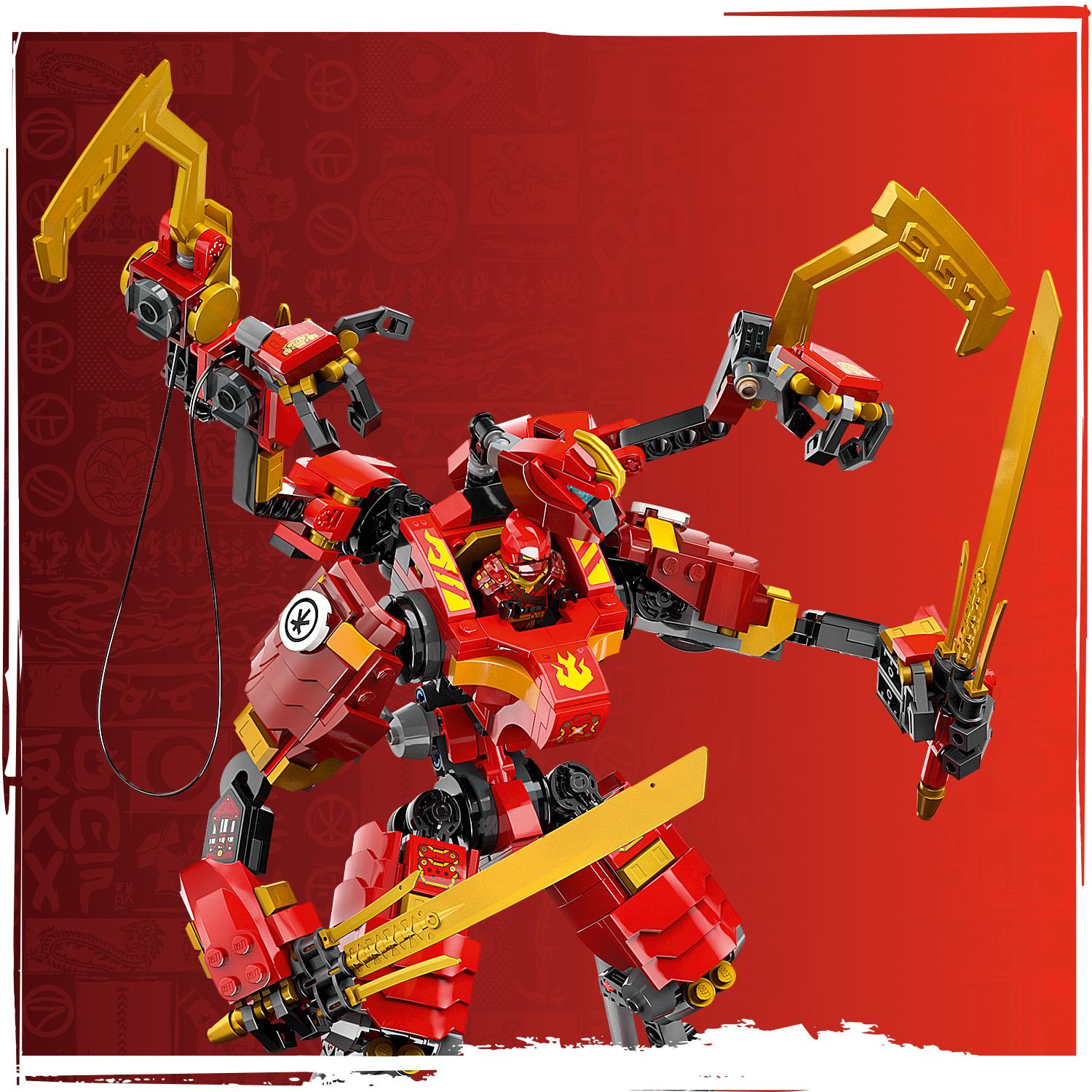 Конструктор LEGO Ninjago Робот-скалолаз ниндзя Кай 623 детали (71812) - фото 7