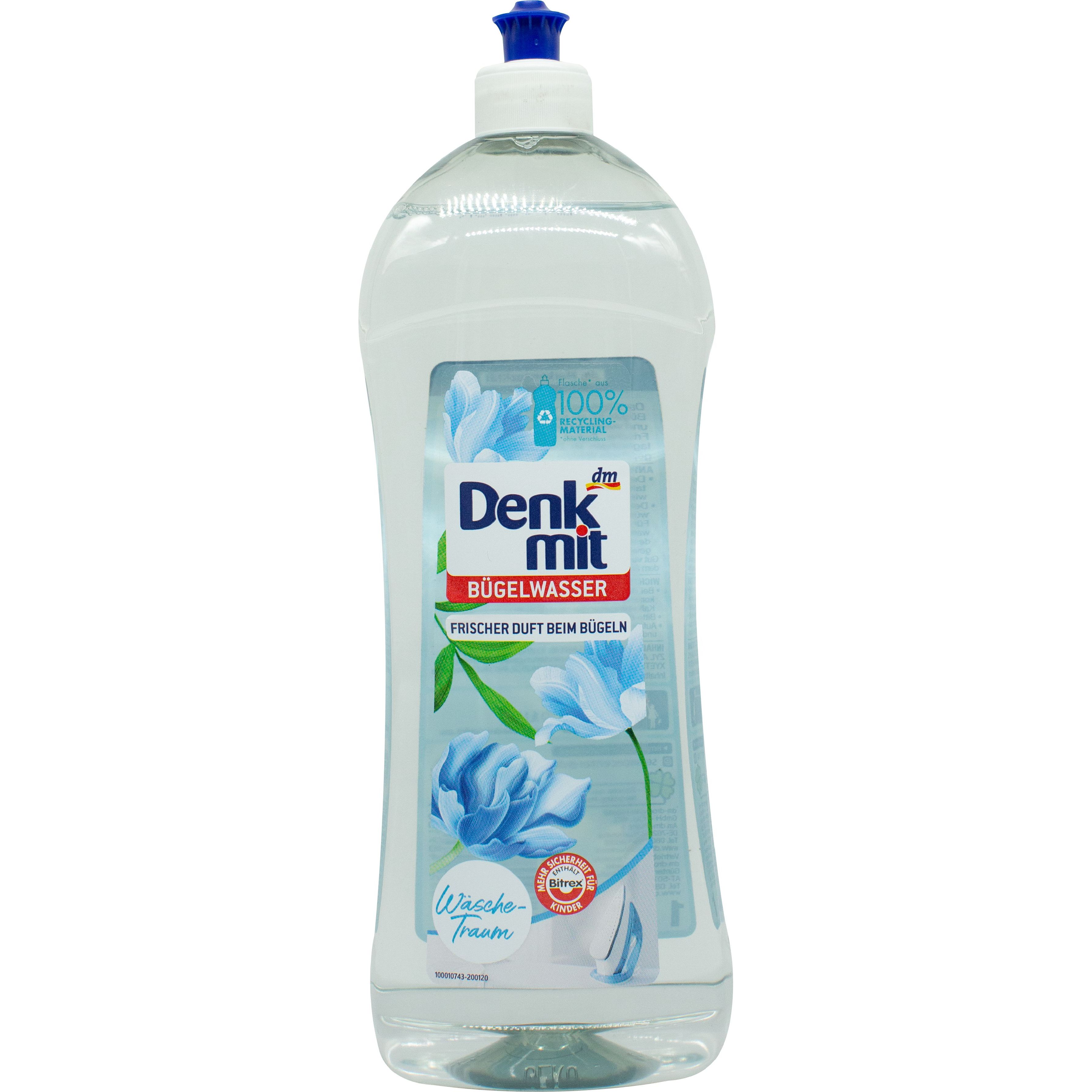 Вода Denkmit для полегшення прасування та ароматизації тканин 1 л - фото 1