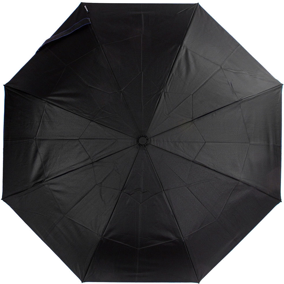 Женский складной зонтик полуавтомат Fare черный - фото 1