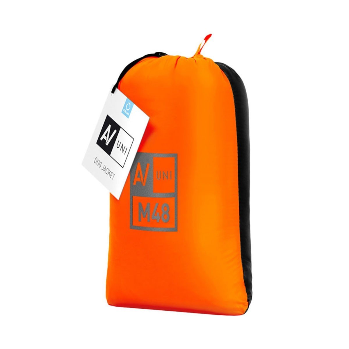 Куртка двухсторонняя AiryVest UNI, M48, оранжево-черная - фото 2