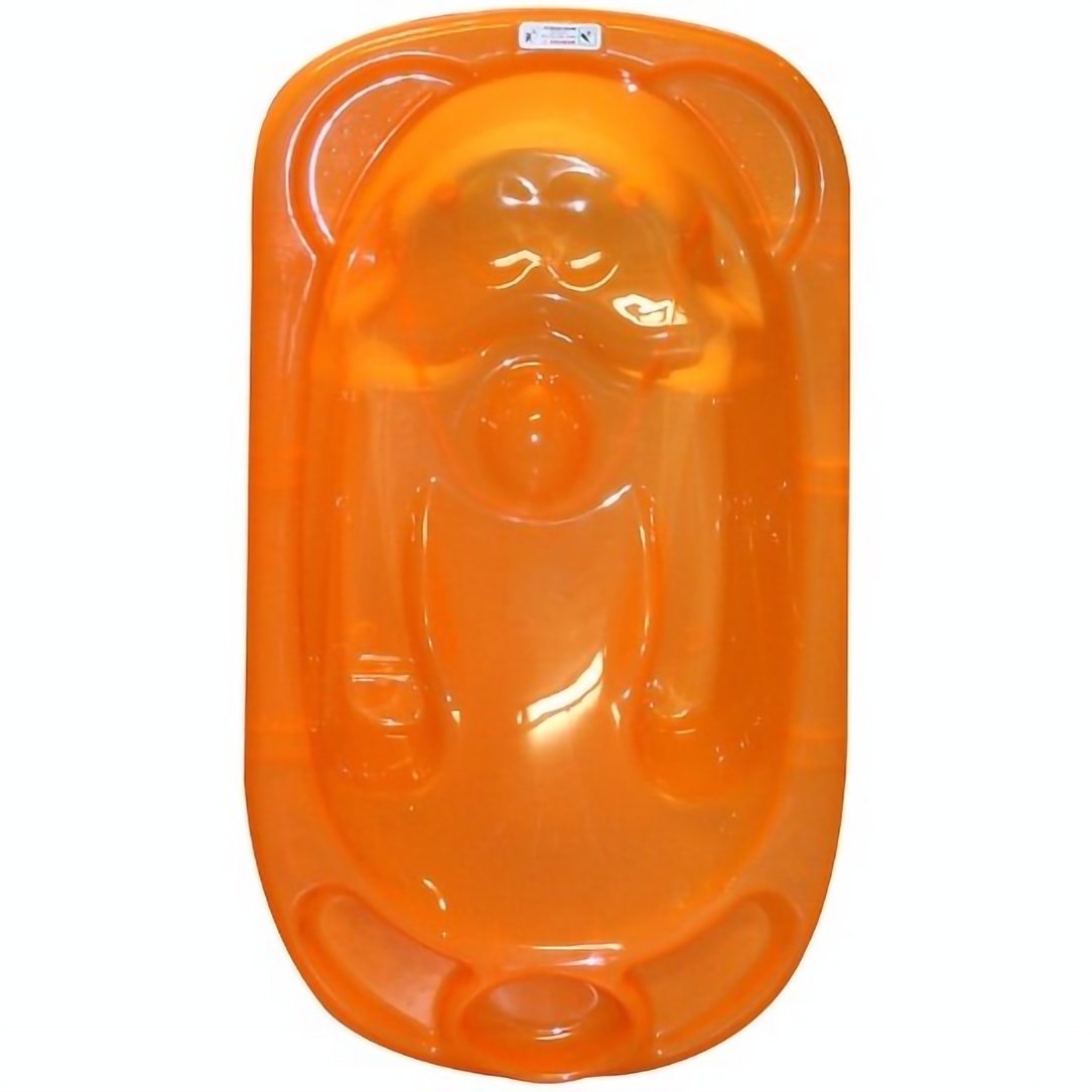 Ванночка анатомическая Lorelli с подставкой, оранжевая (24830) - фото 1