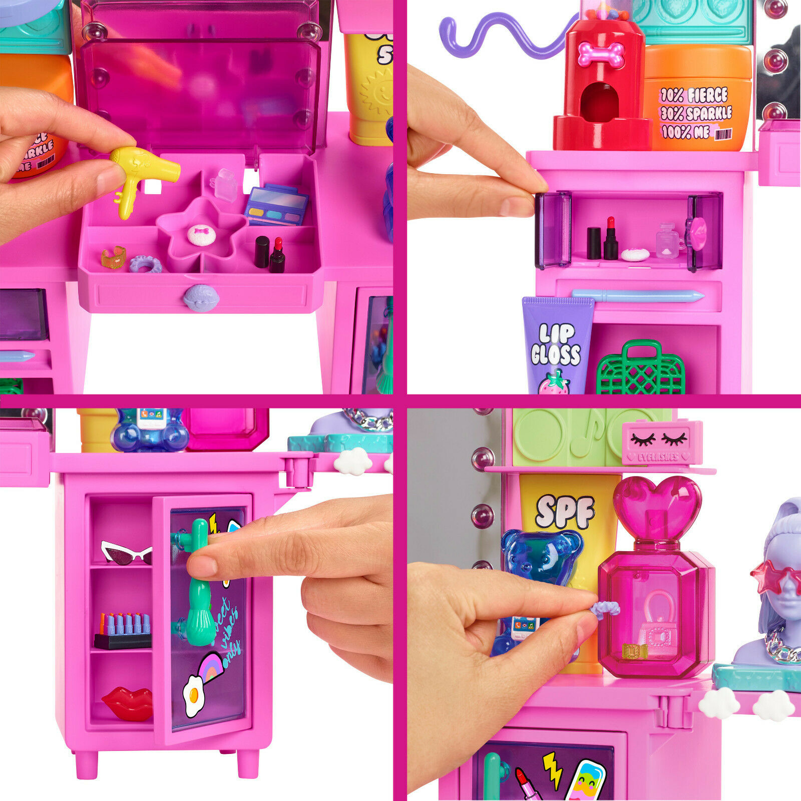 Игровой набор Barbie Екстра Визажный столик (GYJ70) - фото 4
