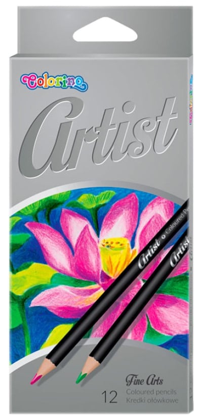 Карандаши цветные Colorino Рremium Artist, мягкие, 12 цветов, 12 шт. (65498PTR) - фото 1