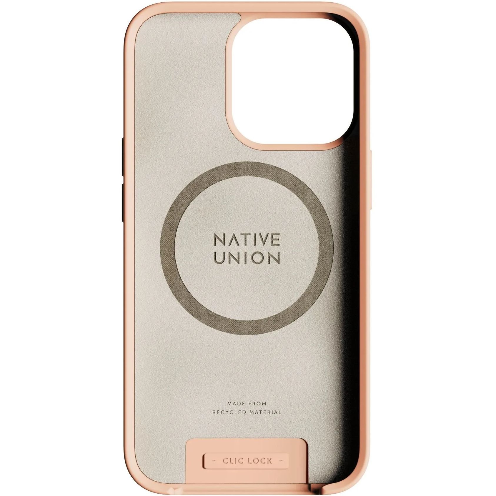 Чохол-накладка Native Union Clic Pop Magnetic Case Peach для iPhone 13 Pro - фото 4