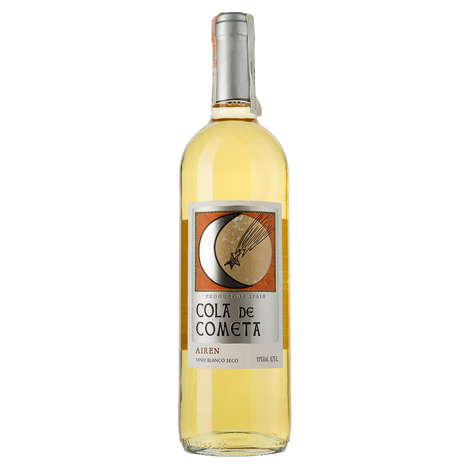 Вино Cola De Cometa Airen, біле, сухе, 12%, 0,75 л - фото 1