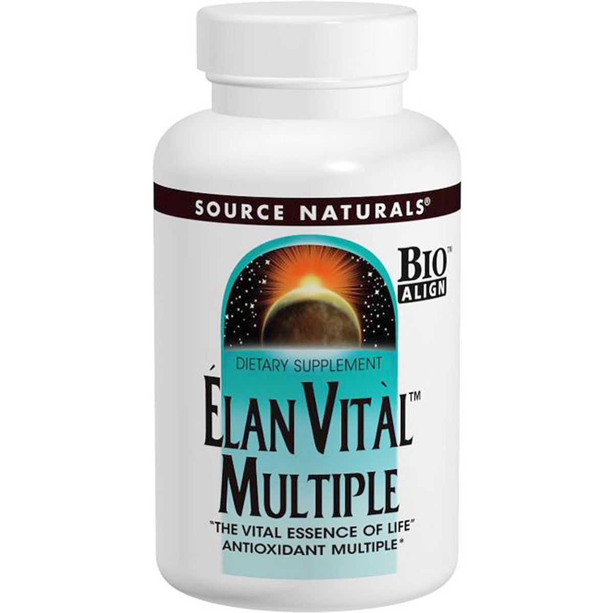 Мультивитамины Source Naturals Elan Vital Multiple 90 таблеток - фото 1