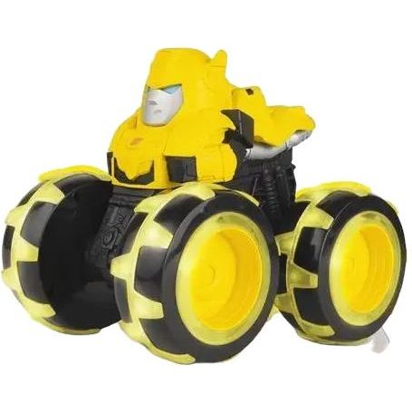 Игрушечная машинка John Deere Kids Monster Treads Бамблби с большими светящимися колесами (47422) - фото 8