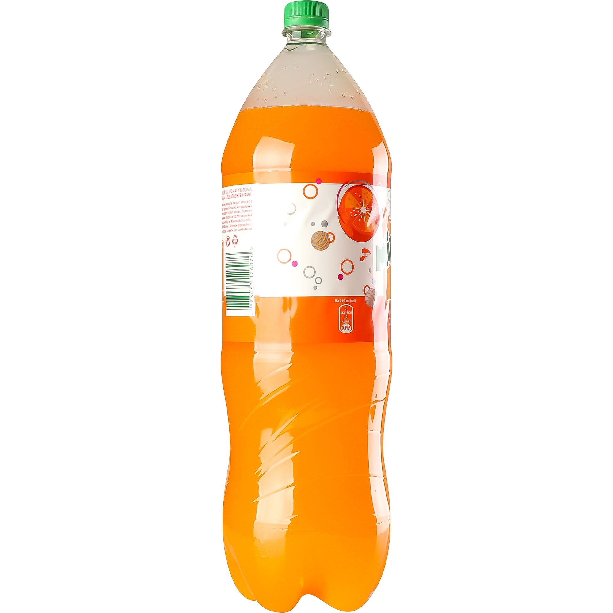 Напиток Mirinda Orange Zero Sugar безалкогольный сильногазированный 2 л (928230) - фото 3