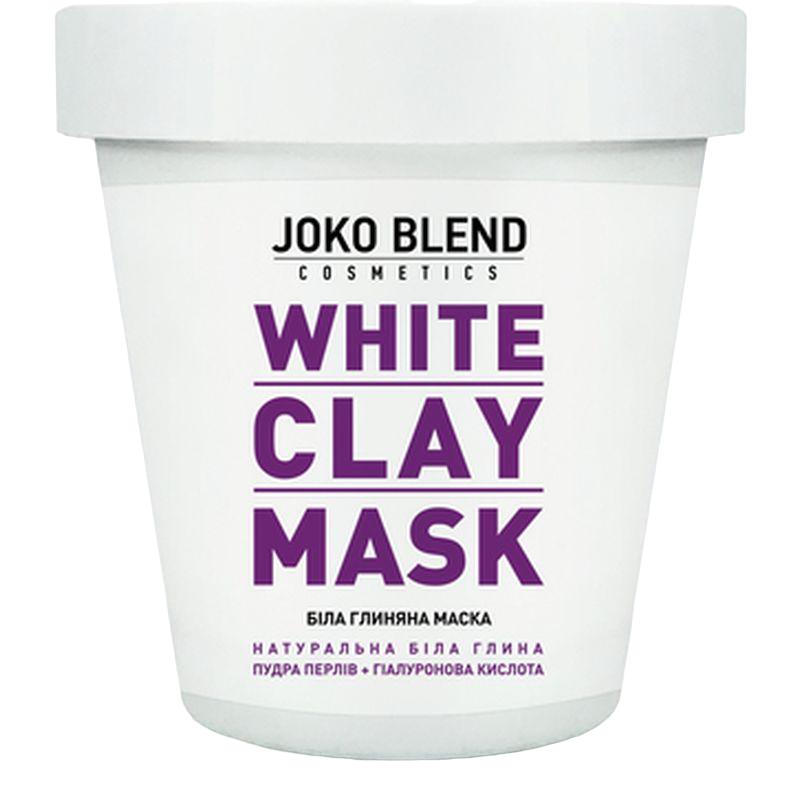 Біла глиняна маска для обличчя Joko Blend White Сlay Mask, 80 г - фото 1