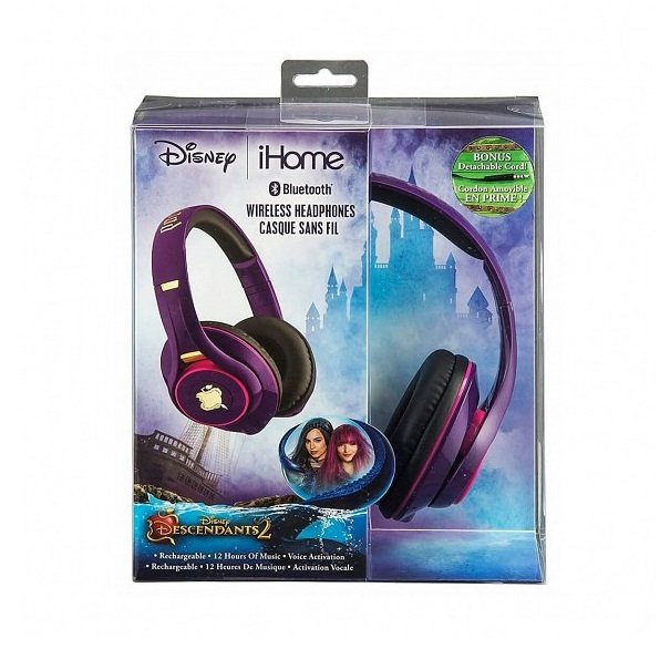 Навушники eKids/iHome Disney, Descendants Wireless Mic (DI-B90DE.FXV7) - фото 5