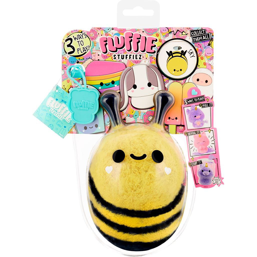 Мягкая игрушка-антистресс Fluffie Stuffiez Small Plush Пчелка/Божья Коровка (594475-5) - фото 1