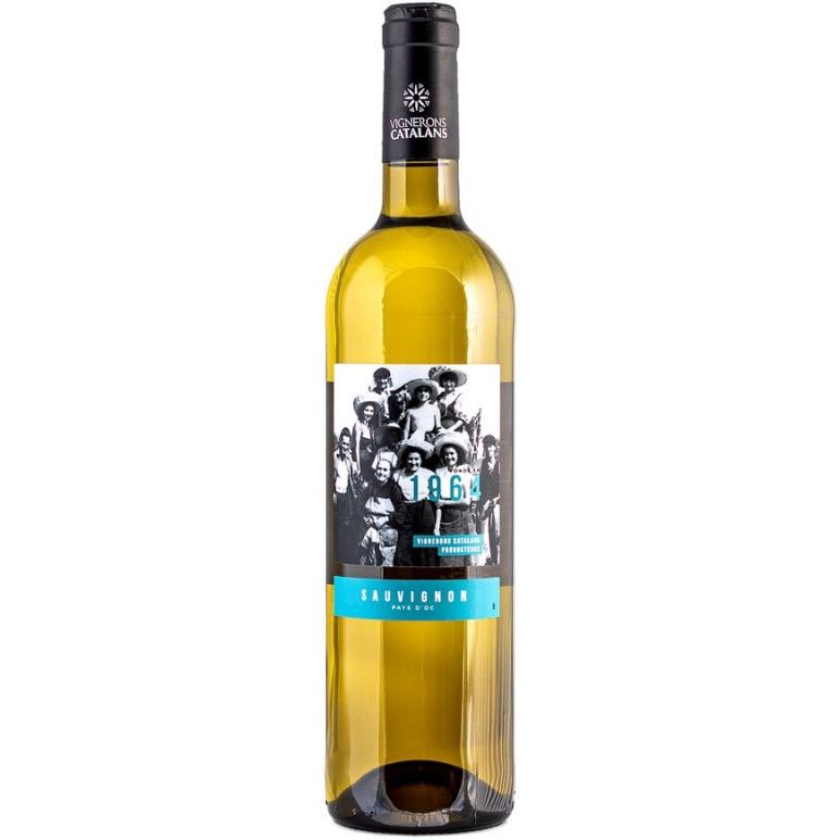 Вино Cuvee 1964 Sauvignon Blanc Pays d'Oc GP белое сухое 0.75 л - фото 1