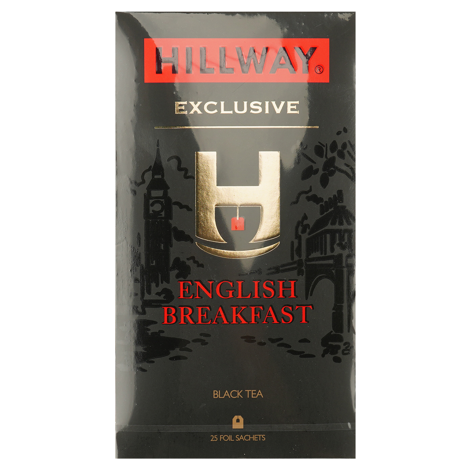 Чай черный Hillway English Breakfast 50 г (25 шт. х 2 г) (865834) - фото 1
