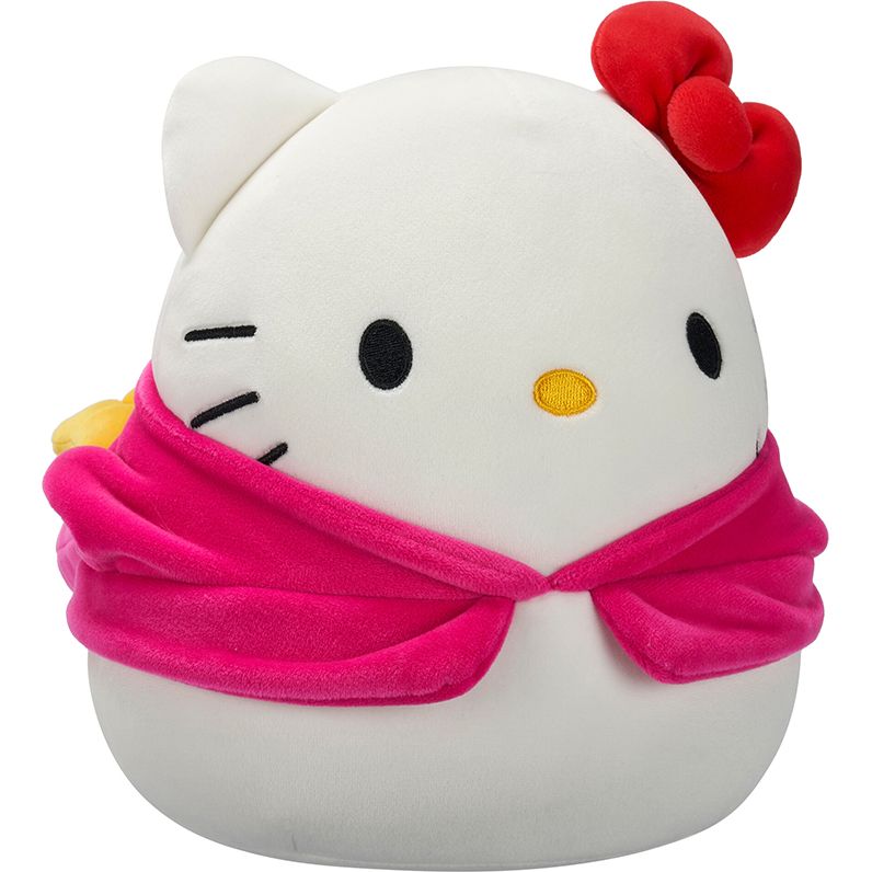 М'яка іграшка Squishmallows Hello Kitty Хелоу Кітті в образі Моя Мелоді 20 см (SQSN00390) - фото 10