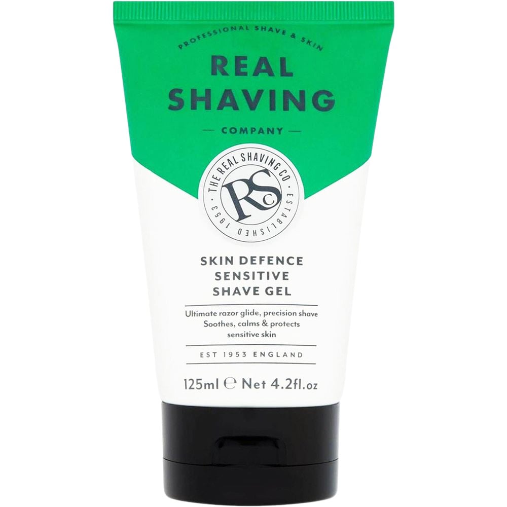 Гель для бритья The Real Shaving Company Skin Defence Sensitive антивозрастной 125 мл - фото 1