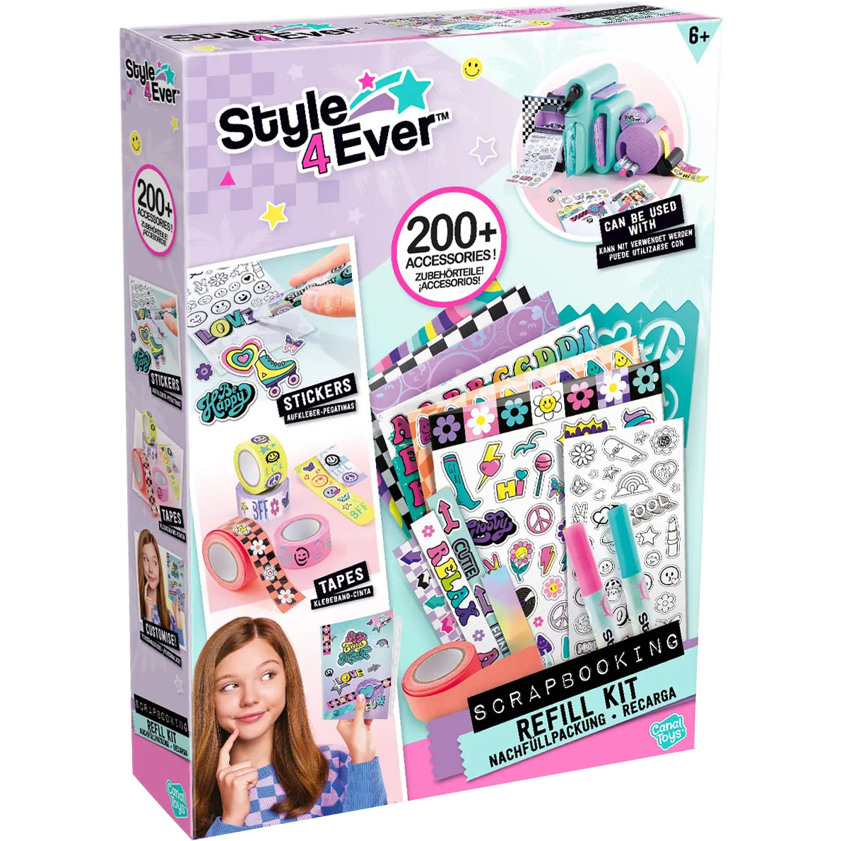 Набір для творчості Canal Toys DIY Style 4 Ever Refill Kit для скрапбукінга (OFG283) - фото 1