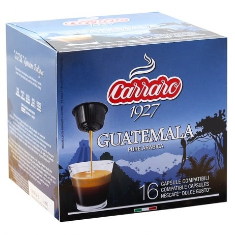 Кава в капсулах Carraro Dolce Gusto Guatemala, 16 капсул - фото 1