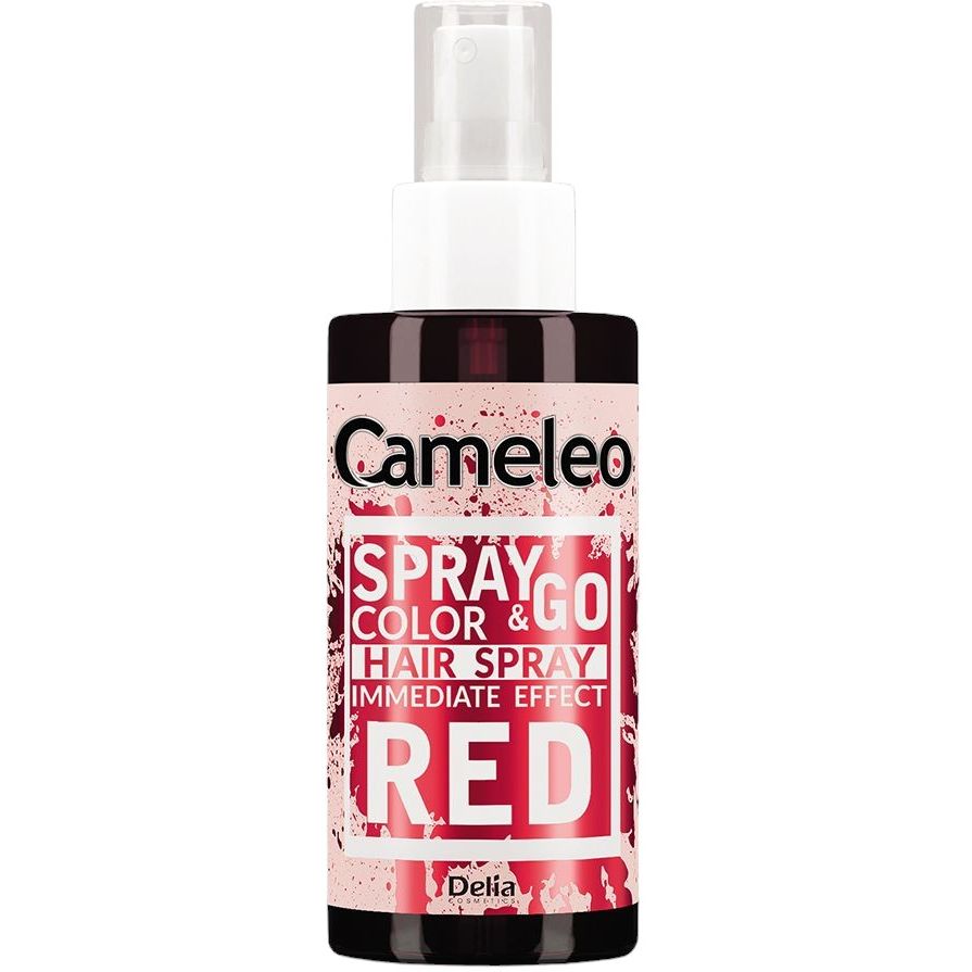 Спрей для волос оттеночный Delia Cosmetics Cameleo Spray&amp;Go красный 150 мл - фото 1