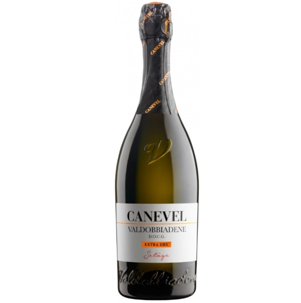 Вино Masi Canevel Prosecco Extra Dry Valdobiadene DOCG Setage, біле, сухе, 12,5%, 0,75 л - фото 1