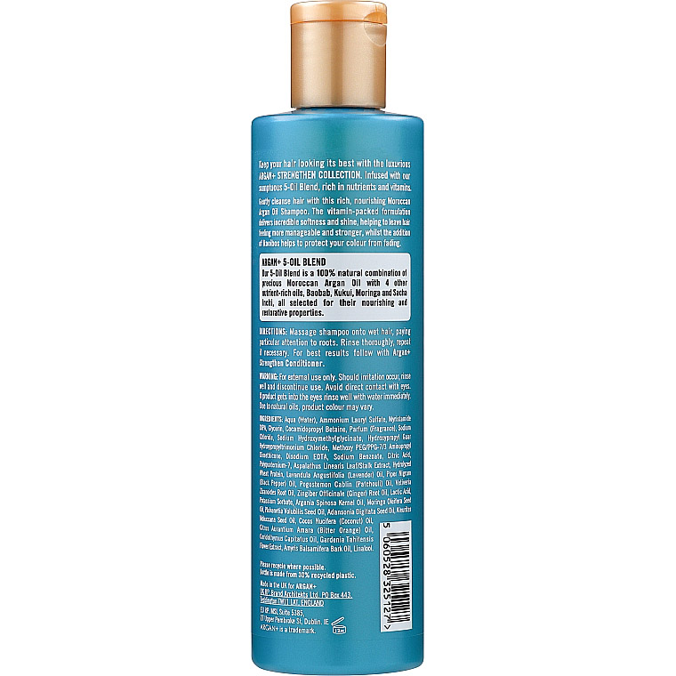 Шампунь для волосся Argan+ Moroccan Argan Oil Strengthen 300 мл - фото 2