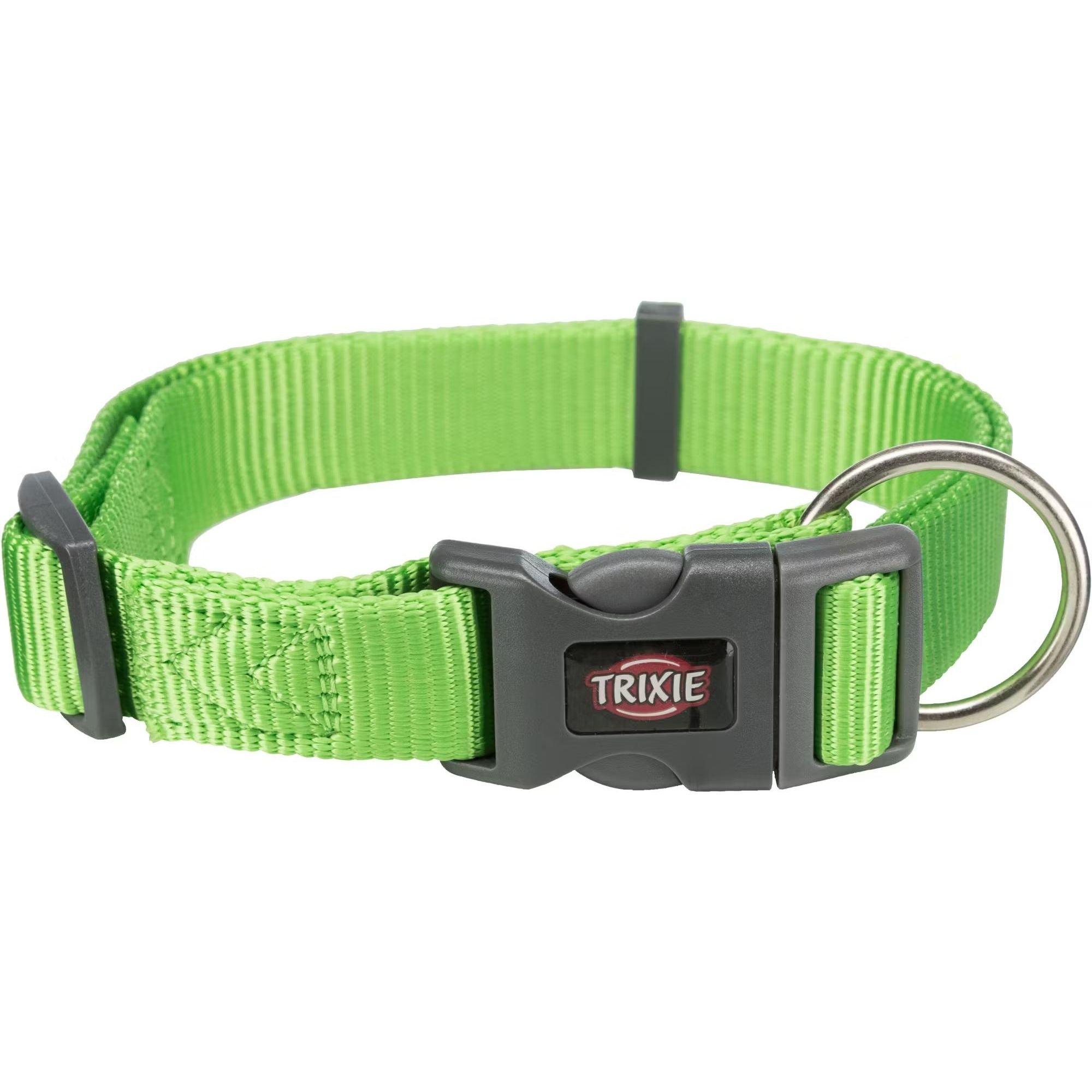 Нашийник для собак Trixie Premium, нейлон, L-XL, 40-65х2.5 см, яскраво-зелений - фото 1