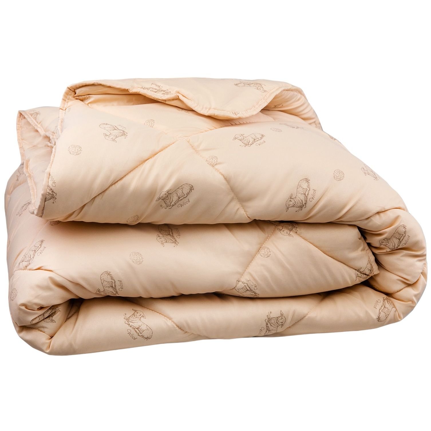 Одеяло ТЕП Dream Collection Wool 150x210 бежевая (1-02557_00000) - фото 2