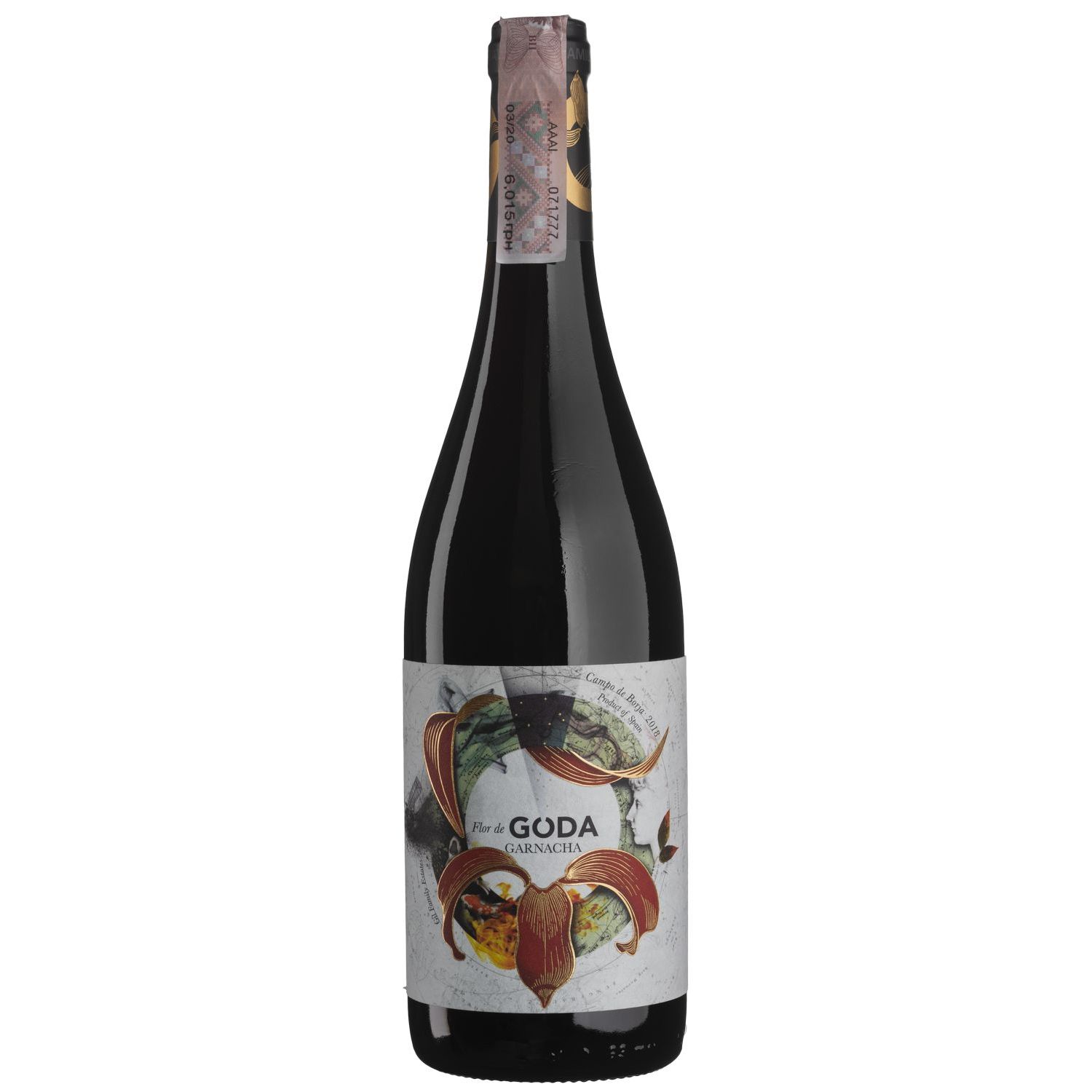 Вино Bodegas Morca Flor De Goda, красное, сухое, 0,75 л - фото 1