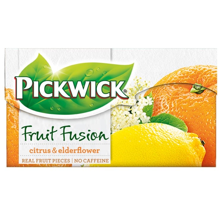 Чай фруктово-травяной Pickwick цитрус-бузина, 40 г (20 шт. х 2 г) (907483) - фото 2