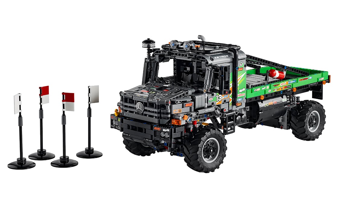Конструктор LEGO Technic Пробный грузовик Mercedes-Benz Zetros Toyrc, 2110 деталей (42129) - фото 3