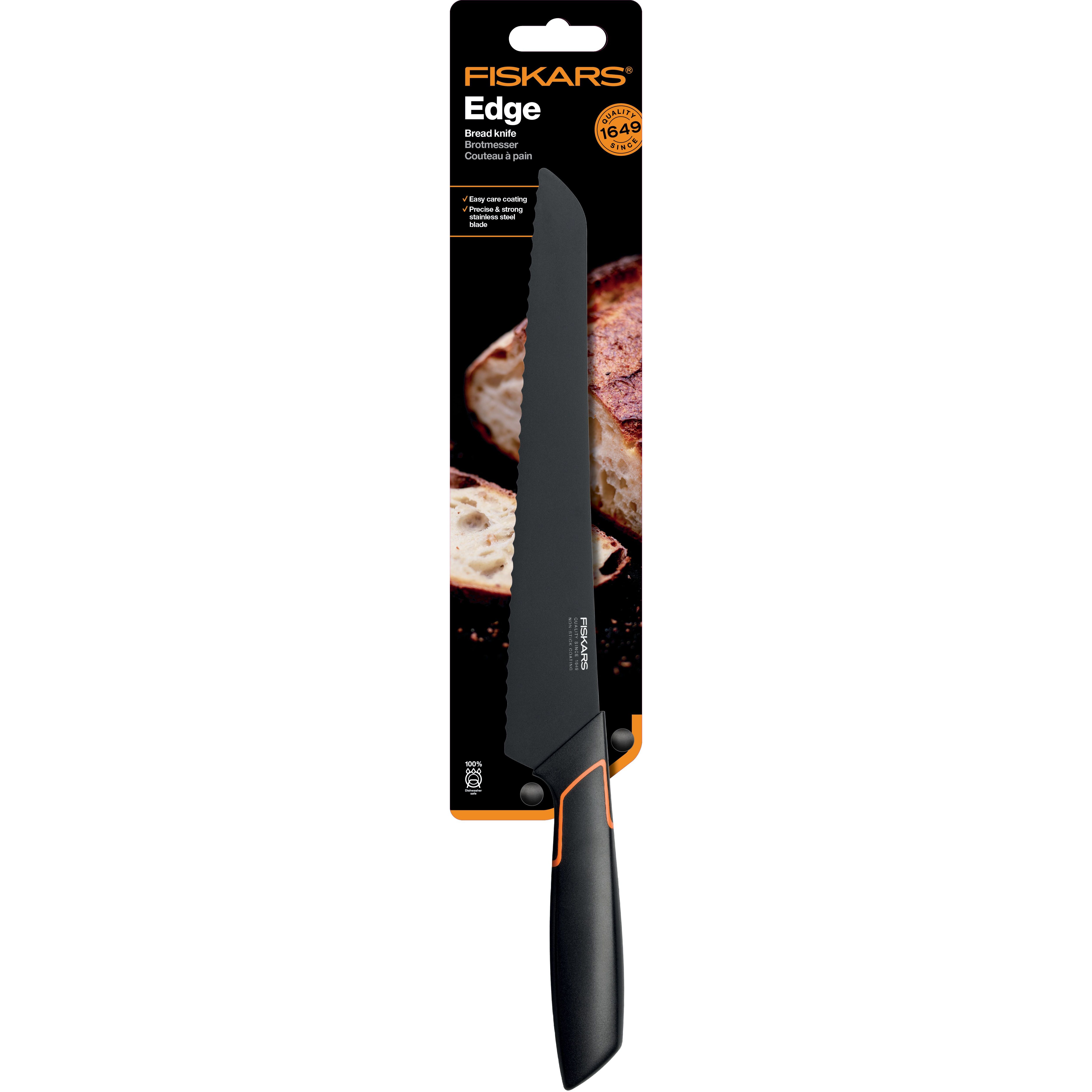 Нож для хлеба Fiskars Edge 23 см (1003093) - фото 4