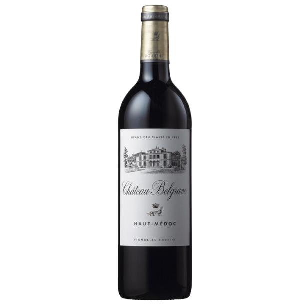 Вино Dourthe Haut-Medoc Chateau Belgrave Cru Classe, красное, сухое, 13%, 0,75 л - фото 1