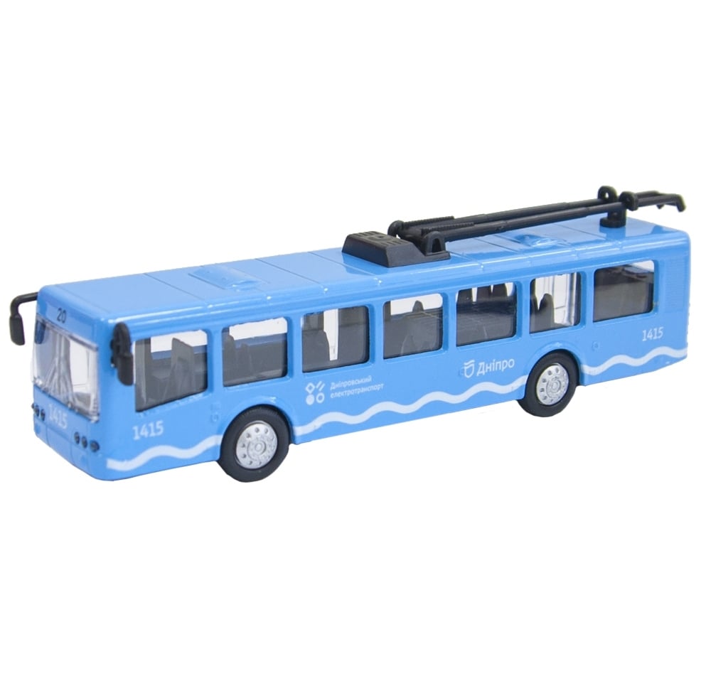Модель Technopark Троллейбус Днепр, синий (SB-16-65WB(DNEPR)) - фото 3